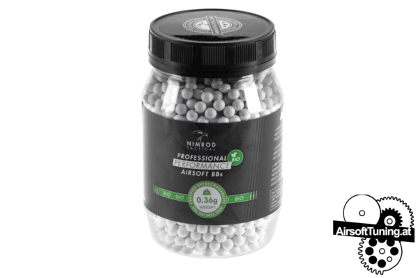 Nimrod 0.36g Bio BB's Professional 2000rds